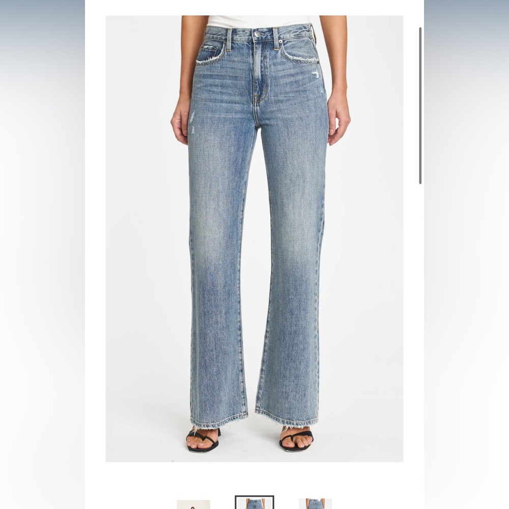 Pistola Stevie High Rise Relaxed Flare Jean